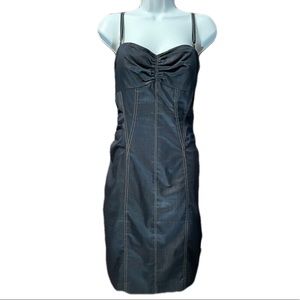 Caché Contour Collection Spaghetti Strap Dress